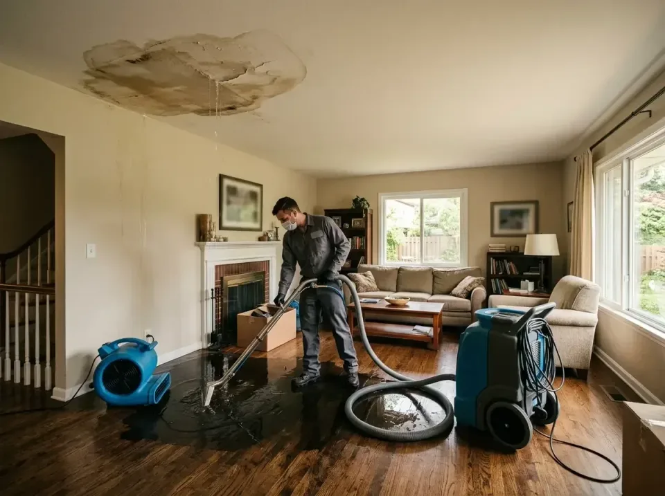 attic-pipe-burst-ceiling-drip-008 — frequently asked questions, Water Damage Restoration & Carpet Care in Trooper, PA
